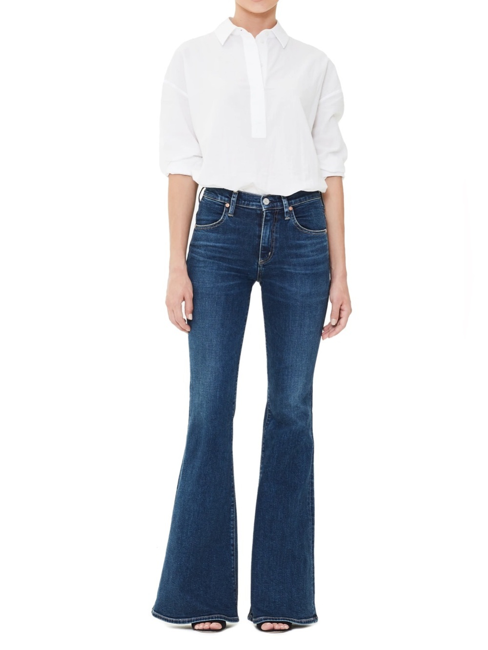 Citizens of Humanity Chloe Flare Jeans Dark Blue Flare Classic 70s 90s y2k 2000s